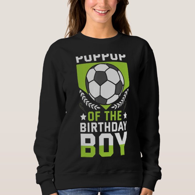 Moletom Poppop da Equipe de Jogadores De Futebol De Aniver (Frente)