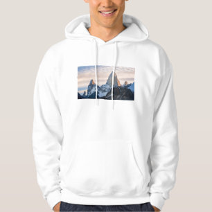 Moletom Por do sol e nuvens sobre Mt Fitzroy