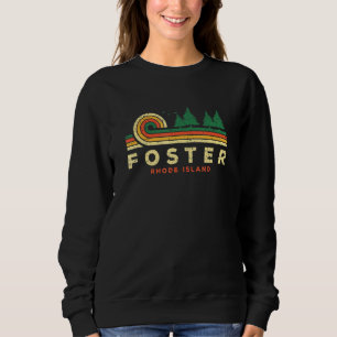 Moletom Pôr do sol perene Floresta Foster Rhode Island Woo