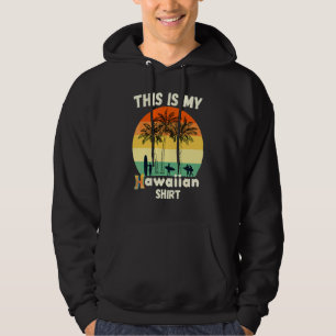 Moletom Pôr do sol vintage palmeira aloha havaí isto é o m