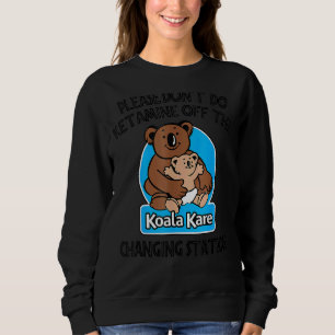 Moletom Por favor, não faça cetamina do Koala Kare Changi