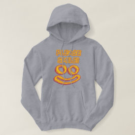 Moletom "Por favor, sorria!" Design bonito. Comprar Agora