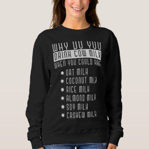 Moletom Por Que Você Bebe Leite De Vaca Lactose Intolerânc