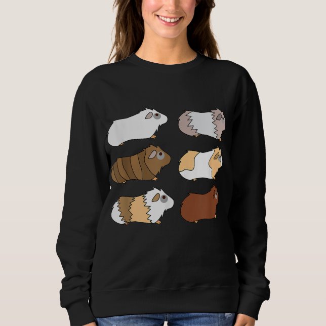 Moletom Porco-guineal | Love Guiné Pig Wheek Feed Me (Frente)