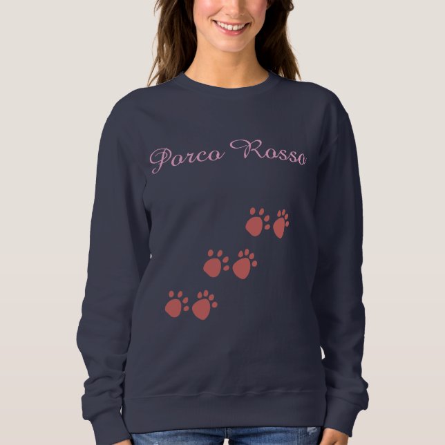 Moletom Porco Rosso (Frente)