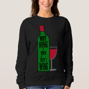 Moletom Porquê Garrafa de Vinho