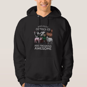 Moletom Porque Os Ostros São Espantosos De Ostrich Lov