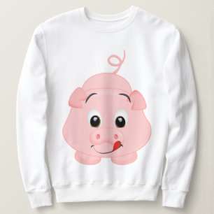 Moletom Porquinho Rosa Fofo