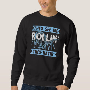 Moletom Porta copos Do Roller Eles Me Veem Rolando Eles Od