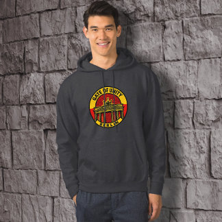 Moletom Porta da Unity Mens Hooshshirt básica