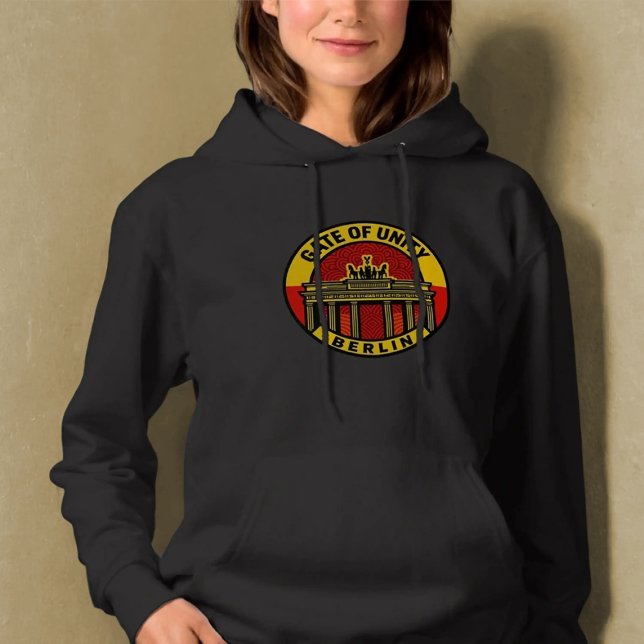 Moletom Porta da Unity Womens Hooded Sweatshirt (Criador carregado)