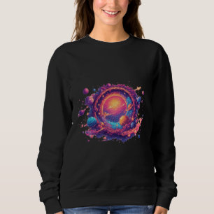 Moletom Portal do Universo Pixel — O Portão Cósmico
