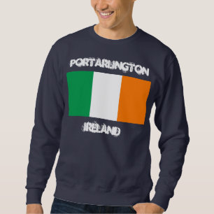 Moletom Portarlington, Ireland com bandeira irlandesa