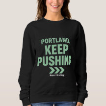 Portland, Continue Empurrando Motivacional Minimal