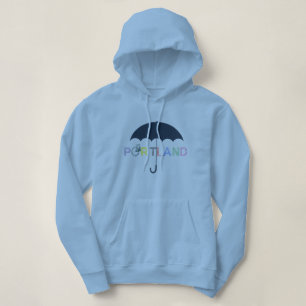 Moletom Portland Oregon Bicycle Umbrella Hoodie Sweet