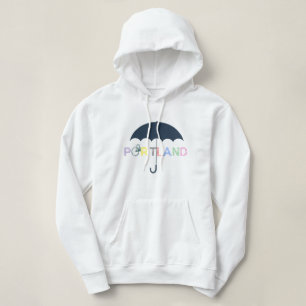 Moletom Portland Oregon Bike Umbrella Hoodie
