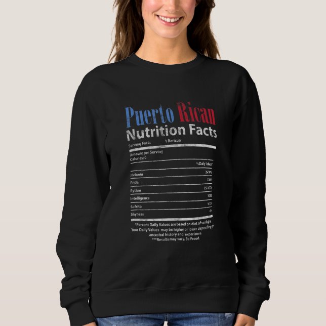 Moletom Porto Rico Boricua D (Frente)