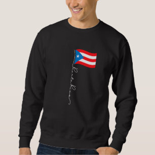 Moletom Porto Rico Signature Flag Pole Patriótico Porto Ri