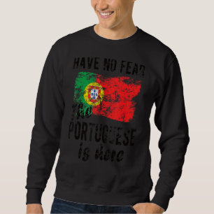 Moletom Portugal Está Aqui Bandeira Portugal