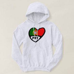 Moletom Portugal PRT Heart Flag