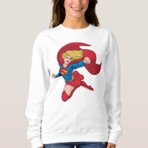 Moletom Pose Adorável da Supergirl