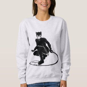 Moletom Pose de Pincel da Mulher-Gato