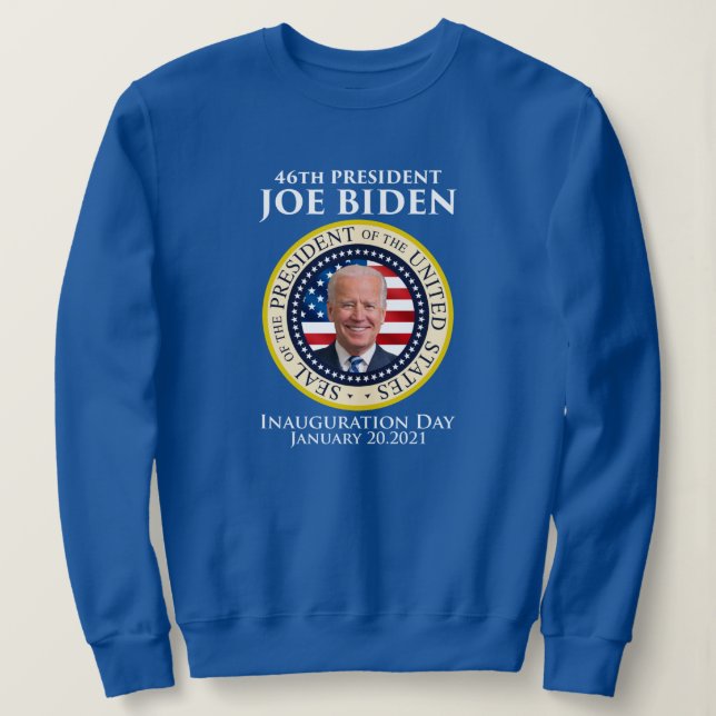 Moletom posse de Biden Harris 20 de janeiro de 2021 (Frente do Design)