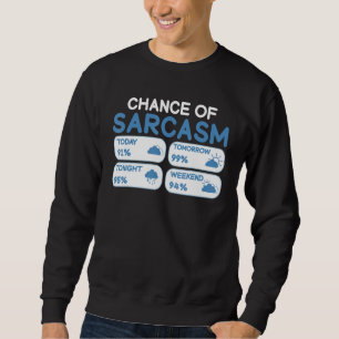 Moletom Possibilidade De Clima De Sarcasmo