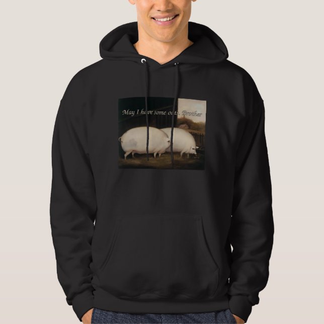 Moletom Posso comer aveia, irmão. (Frente)