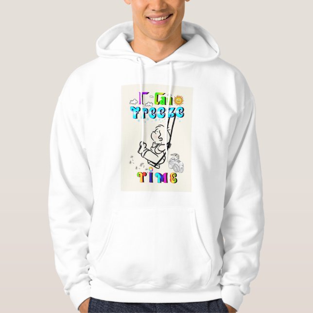Moletom Posso Congelar Tempo (Frente)