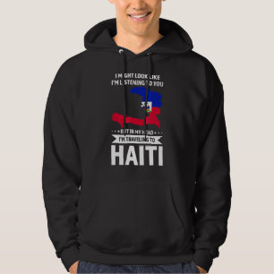 Moletom Posso parecer que estou ouvindo o Haiti
