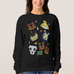 Moletom Poster do Grupo de Cruzamento dos Animais