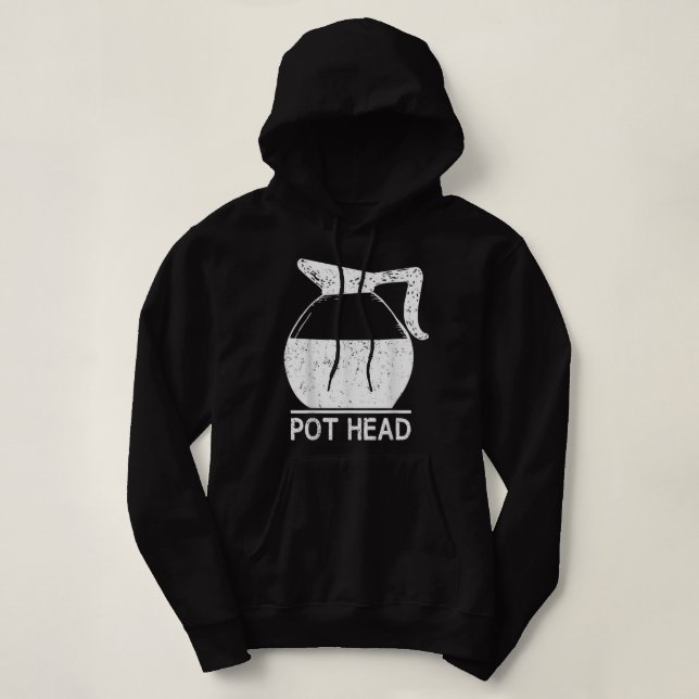 Moletom Pote do café com tampa frontal Sujidade (Frente do Design)