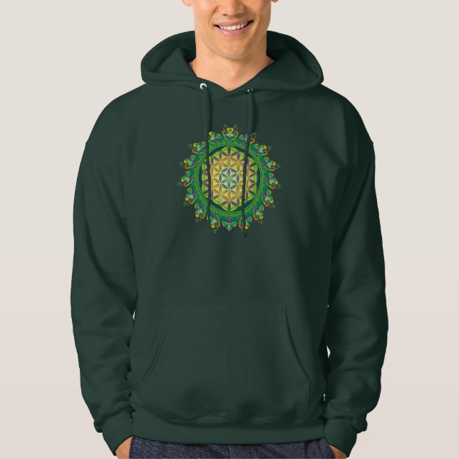 Moletom Potência da Flor da Vida / Blume des Lebens (Frente)