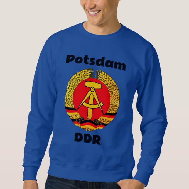Moletom Potsdam, Alemanha Oriental (República Democrática  (Frente)