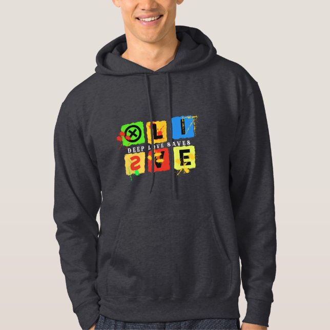 MOLETOM POUPANÇA VIDAS COM AMOR PROFUNDO (Frente)