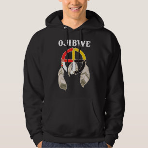 Moletom Povos Ojibwe Anishinaabeg Nativos Americanos Medic