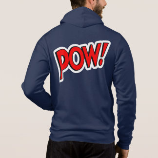 Moletom POW! Screwball Gráficos Azul