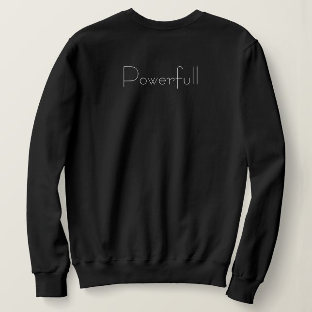 Moletom Powerfull sweater (Verso do Design)