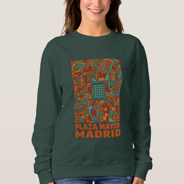 Moletom Praça Maior de Madrid (Frente)