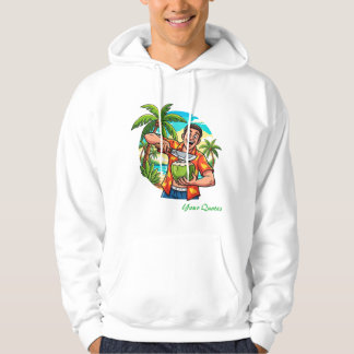 Moletom Praia de Coco Tropical Divertida