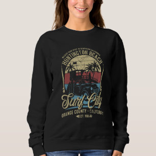 Moletom Praia de Huntington Surf City Costa Oesteu2019s Se