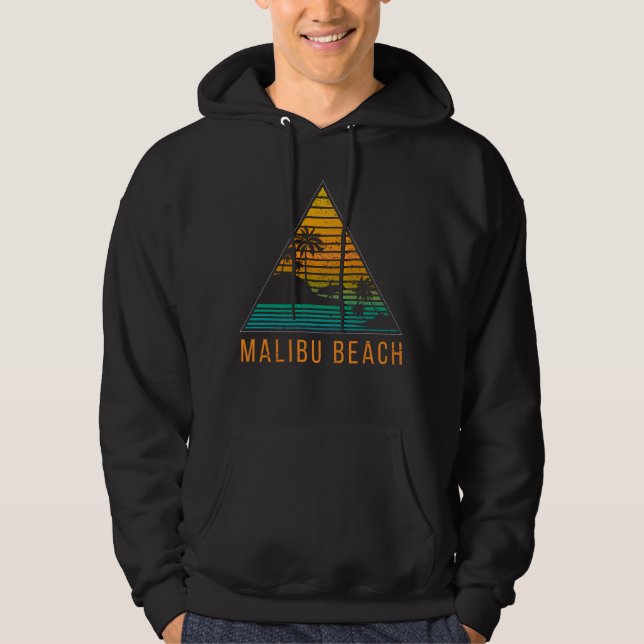 Moletom Praia de Malibu Surf  (Frente)