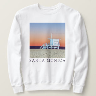 Moletom Praia de Santa Mônica Los Angeles, Califórnia