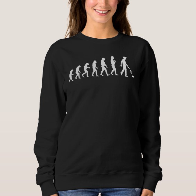 Moletom Praia Evolution Detecção Histórica De Metais Cutos (Frente)