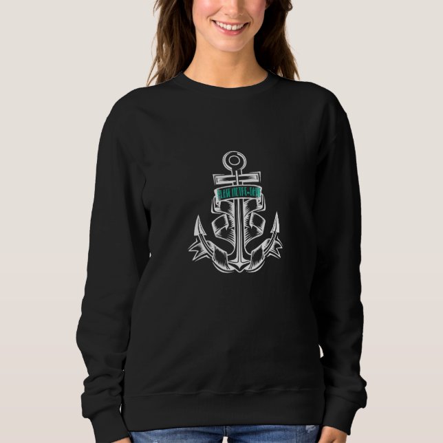 Moletom Praia Notre Dame França - Âncora (Frente)
