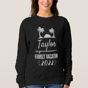 Moletom Praia Tropical do Grupo de Férias da Taylor