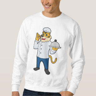 Moletom Prato de chapéu de chef Tiger Cook