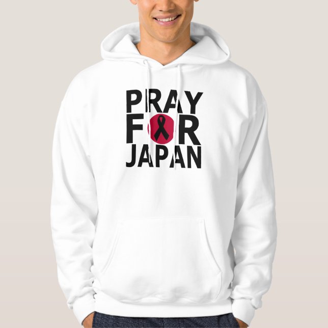 Moletom Pray para o Hoodie de Japão (Frente)