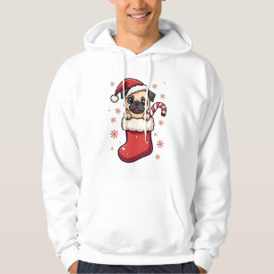 Moletom Prazer de Pug de Natal